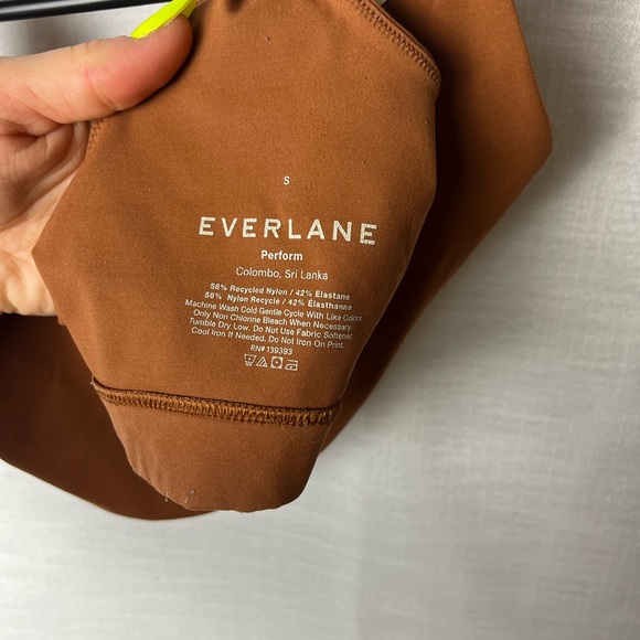 Everlane Perform Sports Bra Size S Brown - Picture 3 of 3